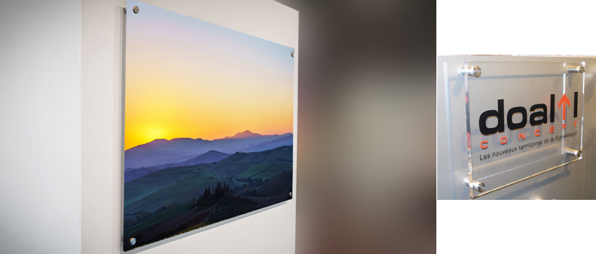 PLEXIGLAS EN IMPRESSION MIROIR